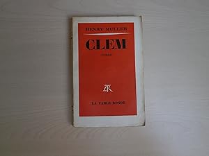 Seller image for CLEM for sale by Le temps retrouv