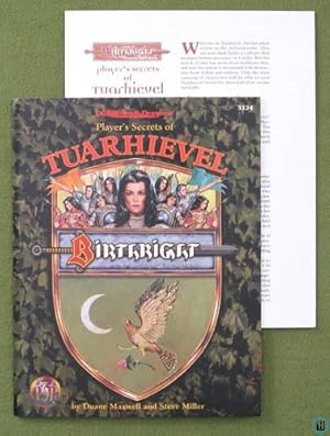 Bild des Verkufers fr Player's Secrets of Tuarhievel (Advanced Dungeons Dragons: Birthright Domain Sourcebook) zum Verkauf von Wayne's Books