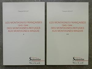 Image du vendeur pour Les montagnes franaises, 1940-1944 : des montagnes-refuges aux montagnes-maquis. mis en vente par Librairie les mains dans les poches