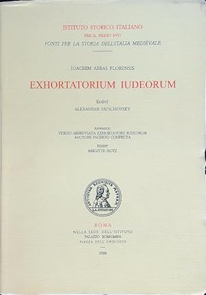 Immagine del venditore per Exhortatorium iudeorum venduto da Miliardi di Parole