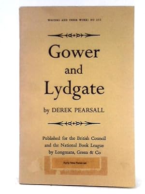 Seller image for Gower and Lydgate for sale by World of Rare Books