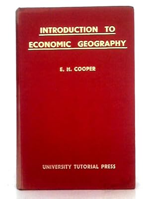 Imagen del vendedor de Introduction to Economic Geography a la venta por World of Rare Books