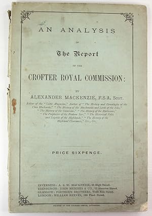 AN ANALYSIS OF THE REPORT OF THE CROFTER ROYAL COMMISSION