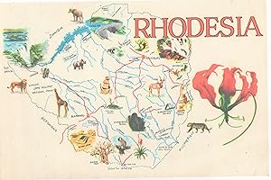 Rhodesian Tourist Map