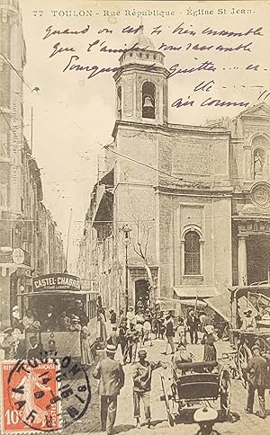 Toulon - Rue République - Eglise St Jean