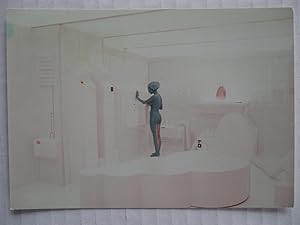 Immagine del venditore per Charlie White Femalien Andrea Rosen Gallery 1996 Exhibition invite postcard venduto da ANARTIST