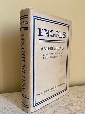 Image du vendeur pour Anti-Dhring | Herr Eugen Dhring's (Friedrich Engels) Revolution in Science mis en vente par Little Stour Books PBFA Member