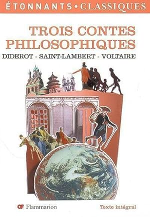 Image du vendeur pour Trois contes philosophiques - Denis Diderot mis en vente par Book Hmisphres