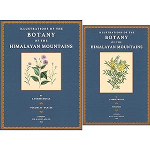 Bild des Verkufers fr Illustrations of the Botany of the Himalayan Mountains, Volume 1 and 2 zum Verkauf von Antiquariat  Fines Mundi