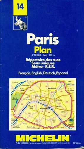 Seller image for Paris plans sens uniques indicateur des rues - Collectif for sale by Book Hmisphres