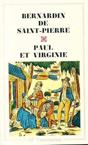 Bild des Verkufers fr Paul et Virginie - Jacques-Henri Bernardin de Saint Pierre zum Verkauf von Book Hmisphres