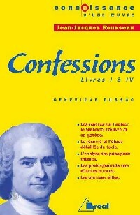 Image du vendeur pour Les Confessions (Livres I ? IV) - Jean-Jacques Rousseau mis en vente par Book Hmisphres