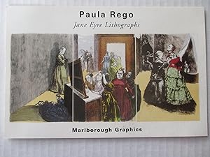 Bild des Verkufers fr Paula Rego Jane Eyre Lithographs Marlborough Graphics 2003 Exhibition invite postcard zum Verkauf von ANARTIST