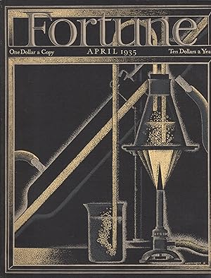 Immagine del venditore per Fortune Magazine, Volume XI, NO. 4: April, 1935 venduto da Dorley House Books, Inc.