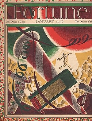 Bild des Verkufers fr Fortune Magazine: Volume XIII, No. 1: January, 1936 zum Verkauf von Dorley House Books, Inc.