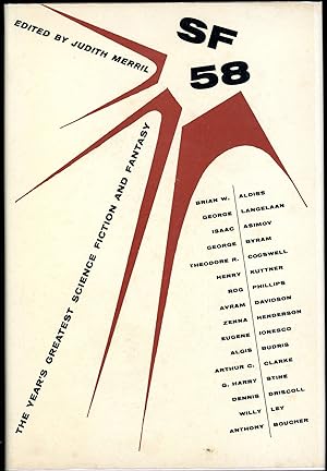 SF: '58: THE YEAR'S GREATEST SCIENCE-FICTION AND FANTASY
