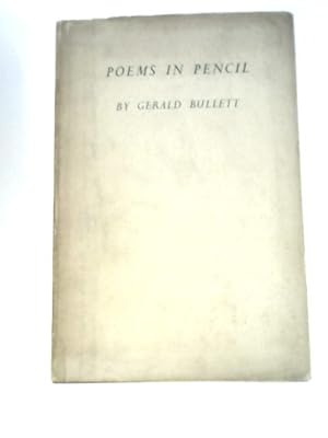Imagen del vendedor de Poems in Pencil a la venta por World of Rare Books