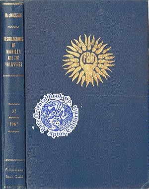 Seller image for RECOLLECTIONS OF MANILA AND THE PHILIPPINES DURING 1848, 1849 AND 1850. Edited & for sale by RARE ORIENTAL BOOK CO., ABAA, ILAB