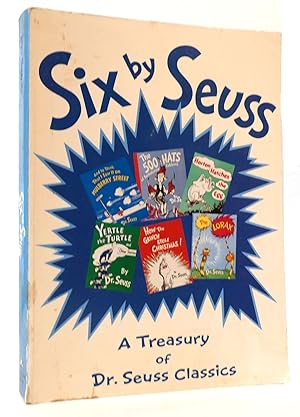 Seller image for SIX BY SEUSS Mulberry Street, 500 Hats, Horton, Yertle, Grinch, and the Lorax for sale by Rare Book Cellar