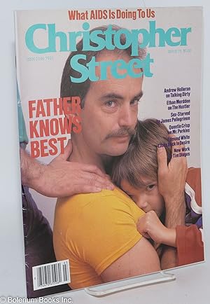 Imagen del vendedor de Christopher Street: vol. 7, #3, issue #75, April 1983; Father Knows Best & What AIDS is Doing to Us a la venta por Bolerium Books Inc.