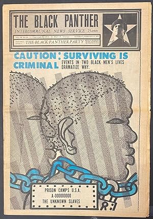 The Black Panther Intercommunal News Service. Vol. VII, no. 26, Saturday, February 19, 1972