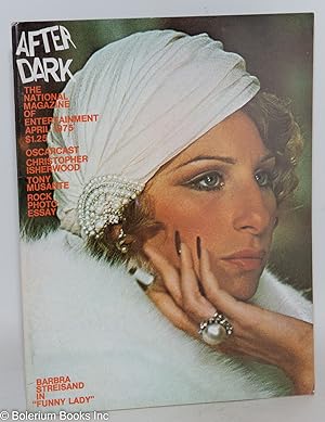 Seller image for After Dark: the national magazine of entertainment vol. 7, #12, April 1975: Barbara Streisand in "Funny Lady" for sale by Bolerium Books Inc.