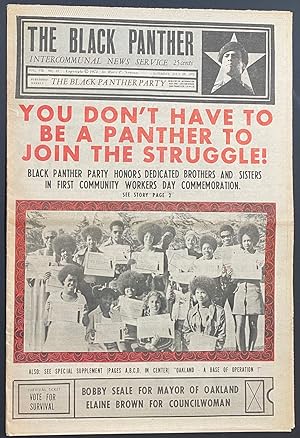 The Black Panther Intercommunal News Service. Vol. VIII no. 19, July 29, 1972