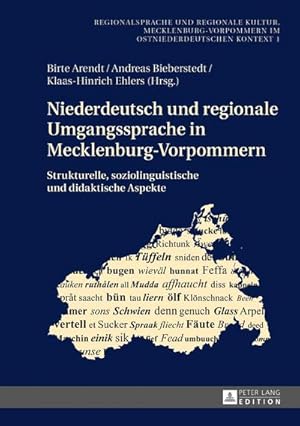 Immagine del venditore per Niederdeutsch und regionale Umgangssprache in Mecklenburg-Vorpommern venduto da BuchWeltWeit Ludwig Meier e.K.