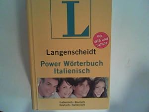 Bild des Verkufers fr Langenscheidt Power Wrterbuch Italienisch: Italienisch-Deutsch/Deutsch-Italienisch zum Verkauf von ANTIQUARIAT FRDEBUCH Inh.Michael Simon