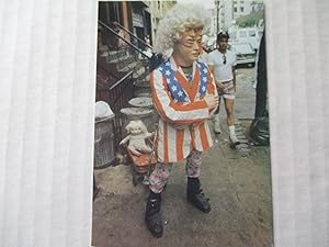 Seller image for Ron English Multiple Personalities on What Are You Wearing to the Revolution A New Store at 219 East 10th Street Sept 13 Exhibition invite postcard for sale by ANARTIST
