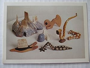 Immagine del venditore per Meret Oppenheim Marian Goodman Gallery 1980 Exhibition invite postcard venduto da ANARTIST