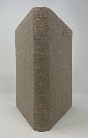 Seller image for J.G. Fichte II, 4 S Gesamtausgabe Supplement zu Nachgelassene Schriften Band 4 for sale by Antiquariat REDIVIVUS