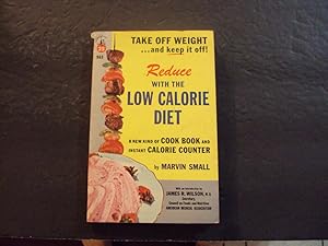 Reduce With The Low Calorie Diet pb Marvin Small 1954 Pocket Books