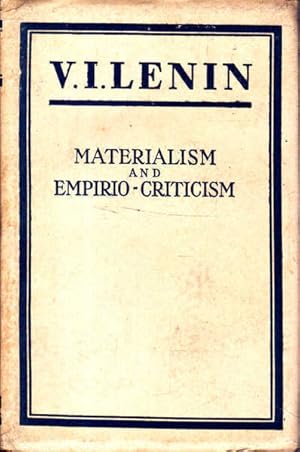 Materialism and Empirio-Criticism