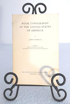 Imagen del vendedor de Book Typography 1815-1965 in Europe and the United States of America a la venta por Structure, Verses, Agency  Books