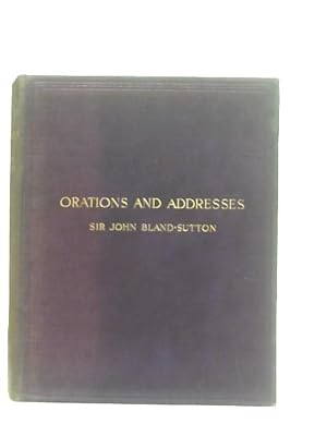 Image du vendeur pour Orations and Addresses mis en vente par World of Rare Books