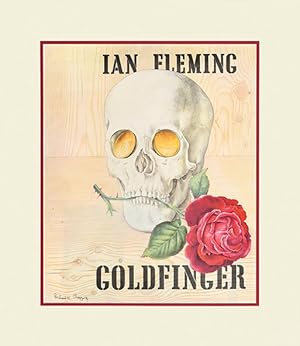 Seller image for Goldfinger artwork. An original full-colour proof of the front cover illustration for the 1959 novel for sale by Adrian Harrington Ltd, PBFA, ABA, ILAB