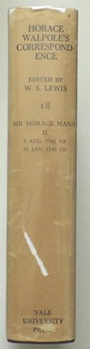 Horace Walpole's Correspondence with Horace Mann volume 18;