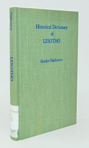 Seller image for Historical Dictionary of Lesotho (African Historical Dictionaries) for sale by Haaswurth Books