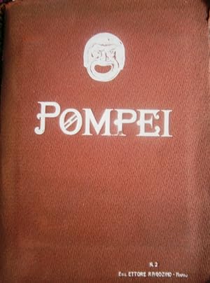 Pompéi. Album de 30 photos 18x24 cm des ruines de Pompéi. 30 reproductions sépia. Vers 1930.