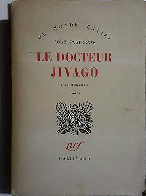 Image du vendeur pour Le docteur Jivago. Roman. mis en vente par Librairie Et Ctera (et caetera) - Sophie Rosire