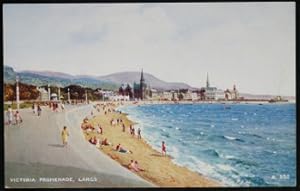 Largs Postcard Vintage View From Artist Brian Gerald Publsher Valentine's Series