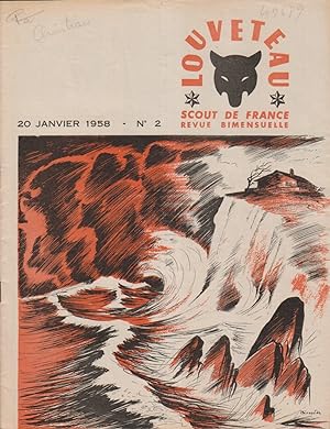 Louveteau 1958 N° 2. Revue bimensuelle des Scouts de France. 20 janvier 1958.