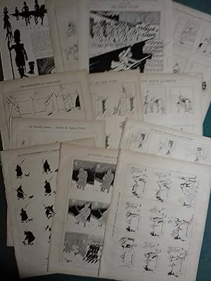 12 pages illustrées par Caran d'Ache. Histoires en images publiées dans le supplément illustré de...