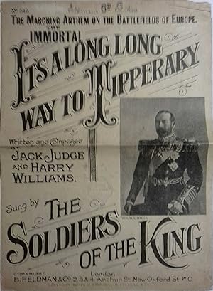 Immagine del venditore per It's a long way to Tipperary. Partition. The marching anthem on the battlefields of Europe. Vers 1915. venduto da Librairie Et Ctera (et caetera) - Sophie Rosire