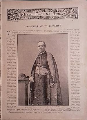 Portrait de Mgr Rotelli, nonce apostolique à Paris. Portraits contemporains. 9 octobre 1887.