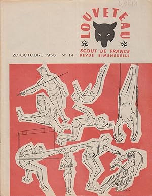 Louveteau 1956 N° 14. Revue bimensuelle des Scouts de France. 20 octobre 1956.