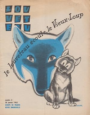 Louveteau 1962 N° 12. Revue bimensuelle des Scouts de France. 20 janvier 1962.