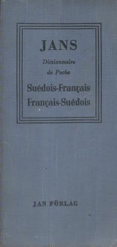 Dictionnaire de poche. Suédois - Français. Français - Suédois.