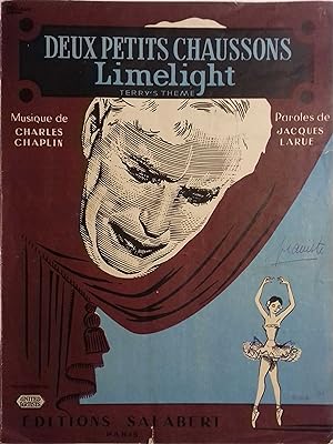 Seller image for Deux petits chaussons. Limelight. (Partition). Terry's theme. Sans date, vers 1950. for sale by Librairie Et Ctera (et caetera) - Sophie Rosire